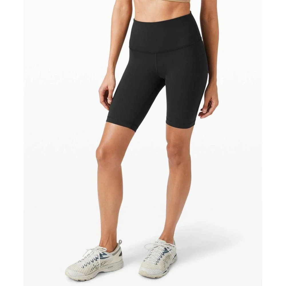 Lululemon Black Wunder Train High-Rise Short 8